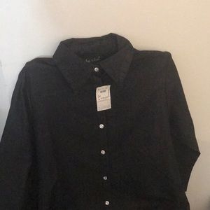 Step in Style black button up dress